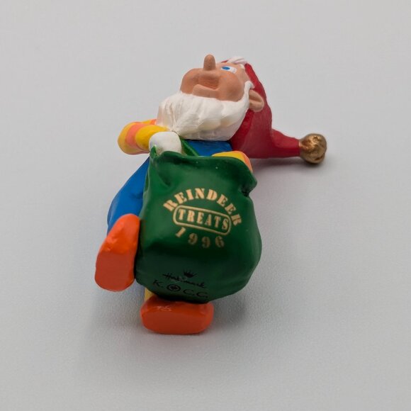 Hallmark Keepsake Rudolph's Helper 1996 Miniature Ornament, Membership Gift - Picture 7 of 11